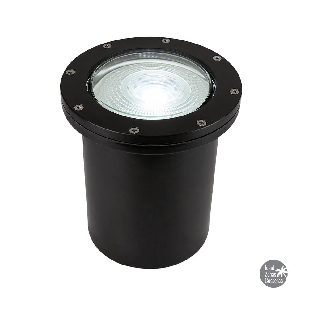 LÁMPARA DE EXTERIOR LED CUENCA I TECNOLITE DE PISO EMPOTRABLE 90W IP65 BASE E27 NO INCLUYE FOCO