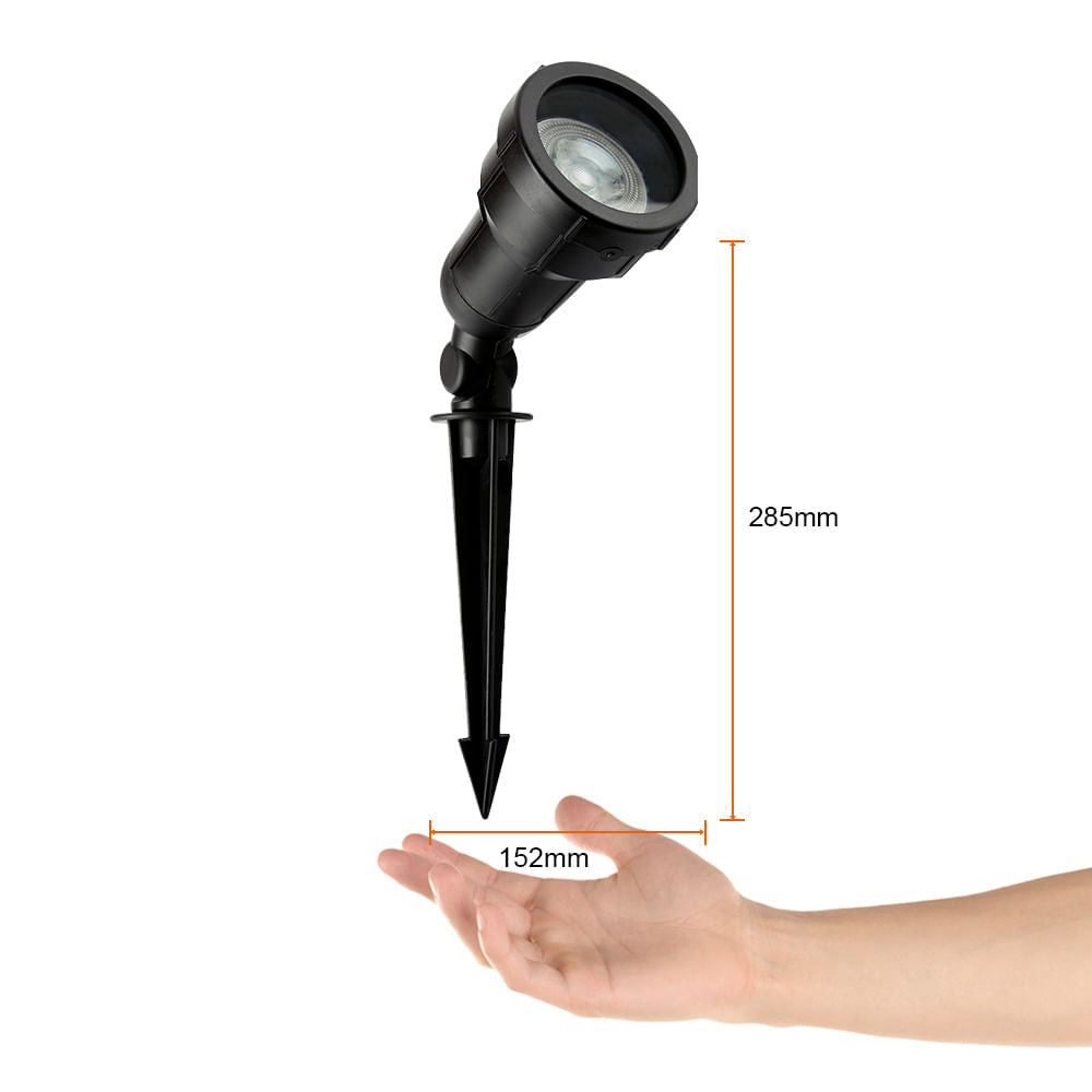 LÁMPARA DE EXTERIOR BILAR TECNOLITE ESTACA BASE E27