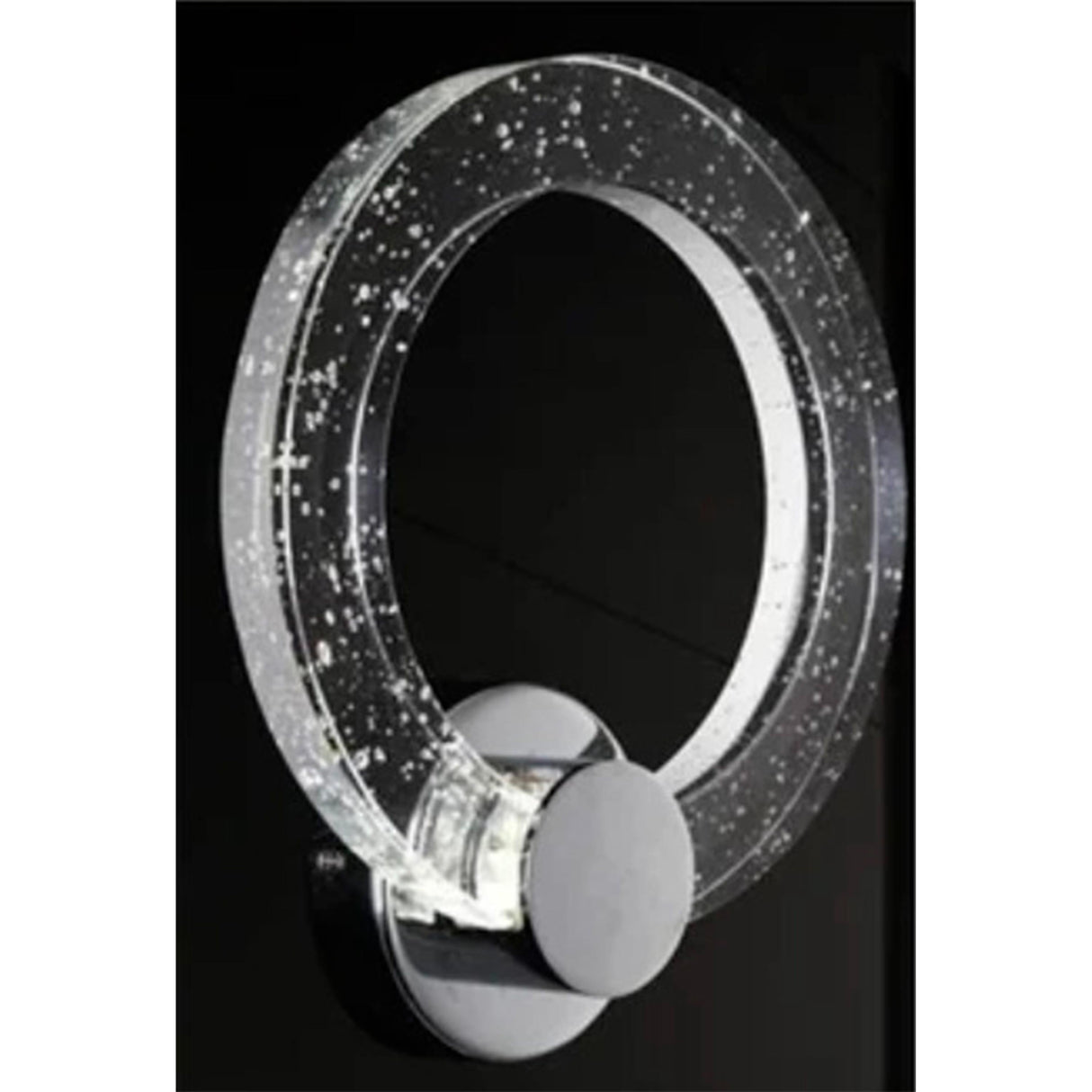 ARBOTANTE ANILLO CROMADO 1 LUZ