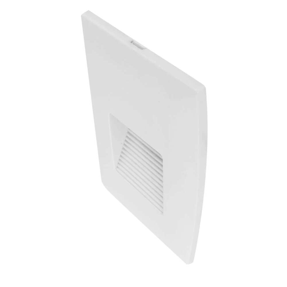 LUMINARIO DE PARED SOBREPONER RECTANGULAR LED BLANCO 2W BLANCO CALIDO 120 85-265V IP65 COMPATIBLE CON CAJA REGISTRO ILUMILEDS