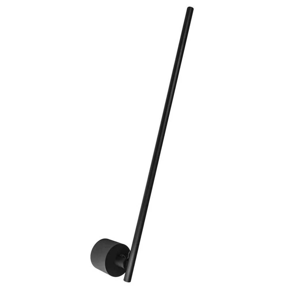 LUMINARIO DE PARED EMPOTRADO CILINDRICO DIRIGIBLE NEGRO 10W BLANCO CALIDO 120 100-240V IP20 ILUMILEDS