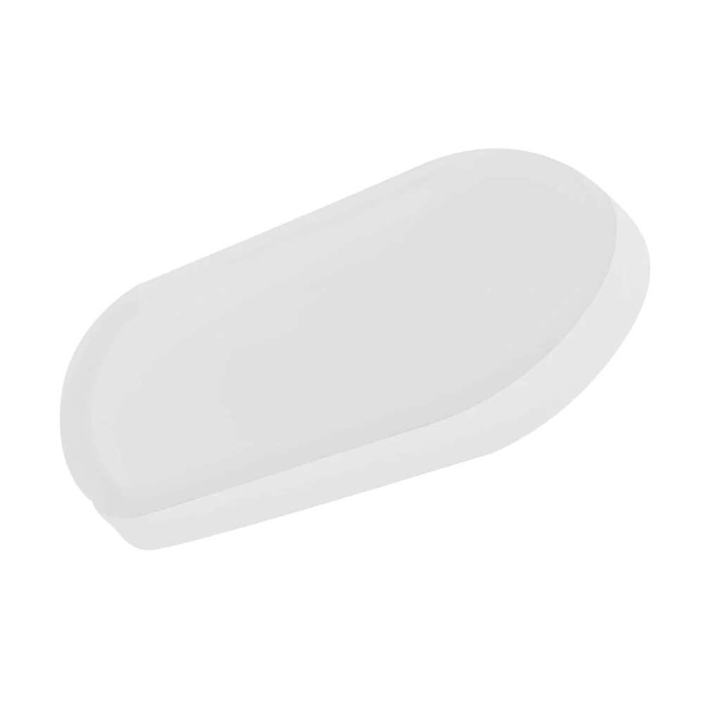 LUMINARIO DE PARED OVAL TIPO BULK SOBREPONER LED BLANCO 8W BLANCO CALIDO LUZ DIRECTA 85-265V IP65 ILUMILEDS