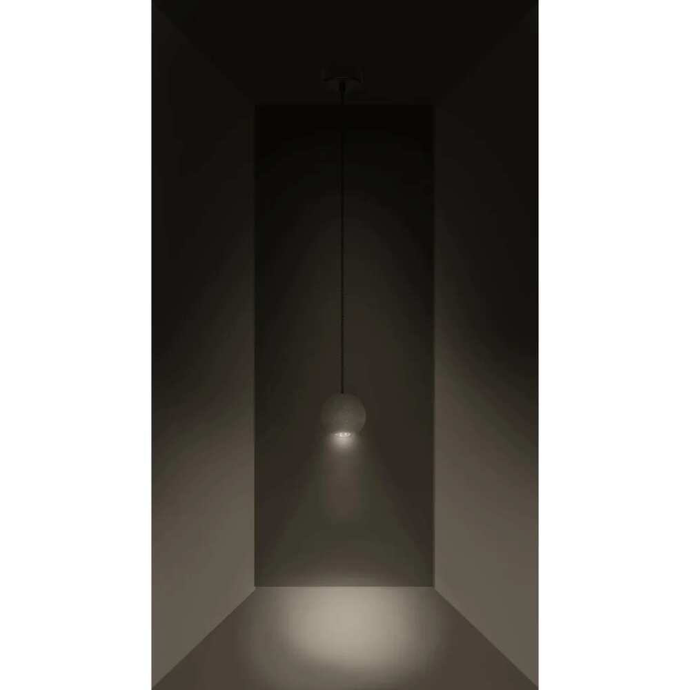 LUM. SUSP. ESFERA GRIS LED BC 4.5W 38G IP20 ILUMILEDS