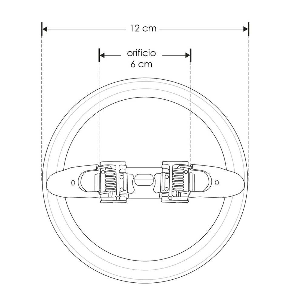 LUM TECHO EMP LED REDONDO AJUSTABLE DE 6 A 10 CM 18W 3000K IP20 ILUMILEDS