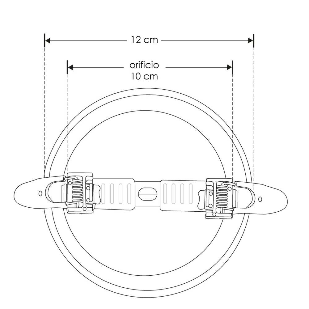 LUM TECHO EMP LED REDONDO AJUSTABLE DE 6 A 10 CM 18W 3000K IP20 ILUMILEDS