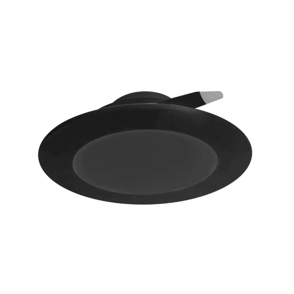 LUMINARIO DOWNLIGHT 12W 127V 6000K ACABADO NEGRO MCA ILUMILEDS