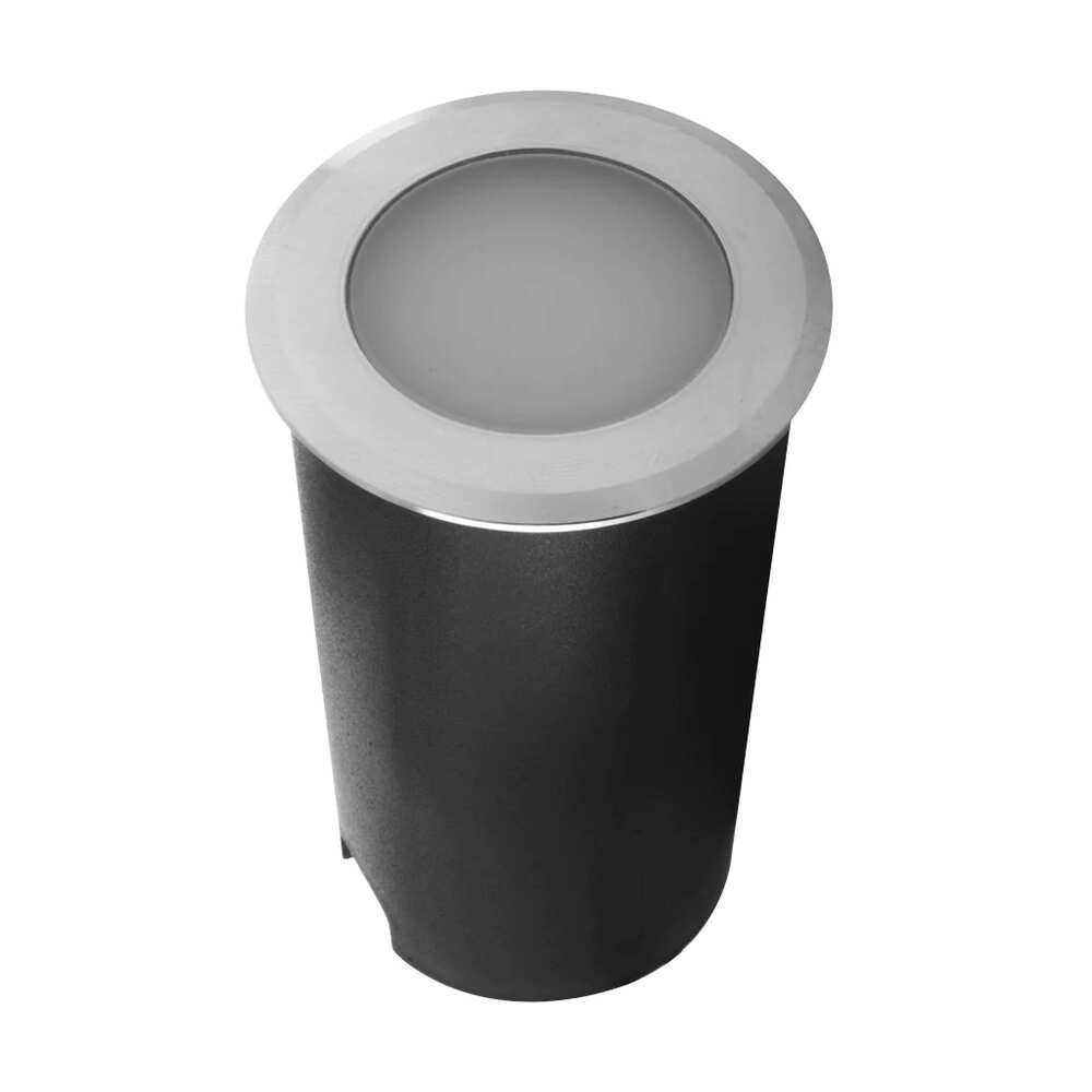 LUMINARIO DE PISO EMPOTRAR REDONDO LED 1W BLANCO CALIDO 120 INCLUYE HOUSING 85-265V IP65 ILUMILEDS