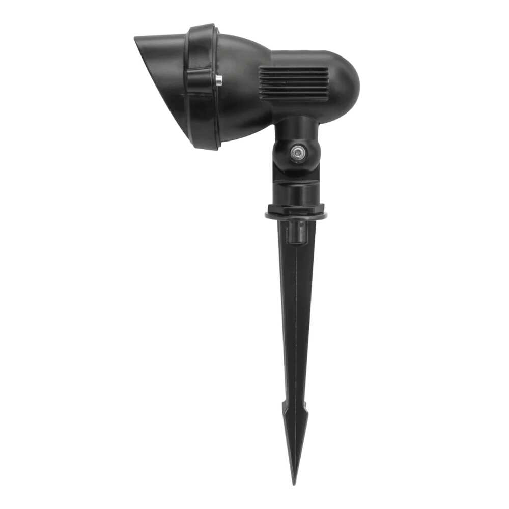 LUMINARIO DE PISO SOBREPONER LED NEGRO 7W BLANCO CALIDO 30 INCLUYE ESTACA 85-265V IP65 ILUMILEDS