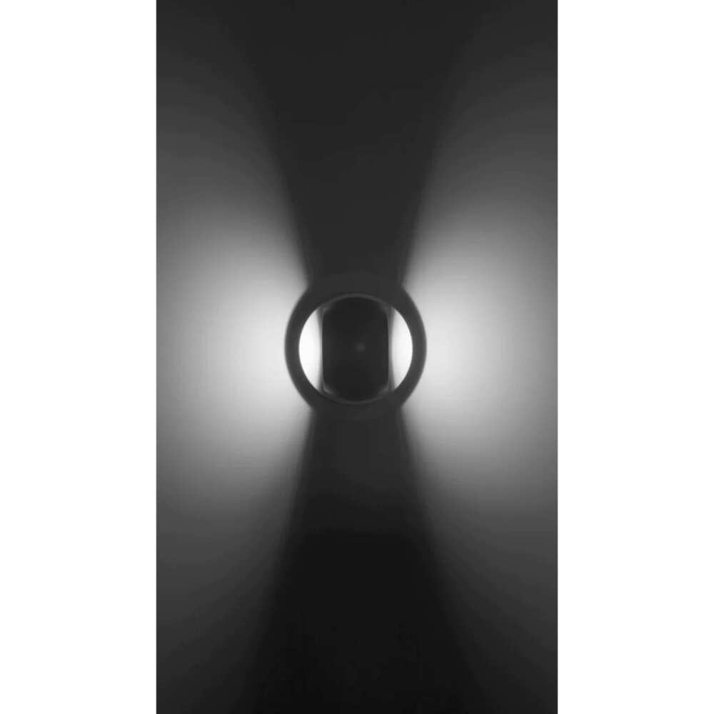 LUMINARIO DE PARED SOBREPONER DIRIGIBLE LED BLANCO 6W BLANCO CALIDO 2 SALIDAS LUZ DIRECTA 85-265V IP54 ILUMILEDS