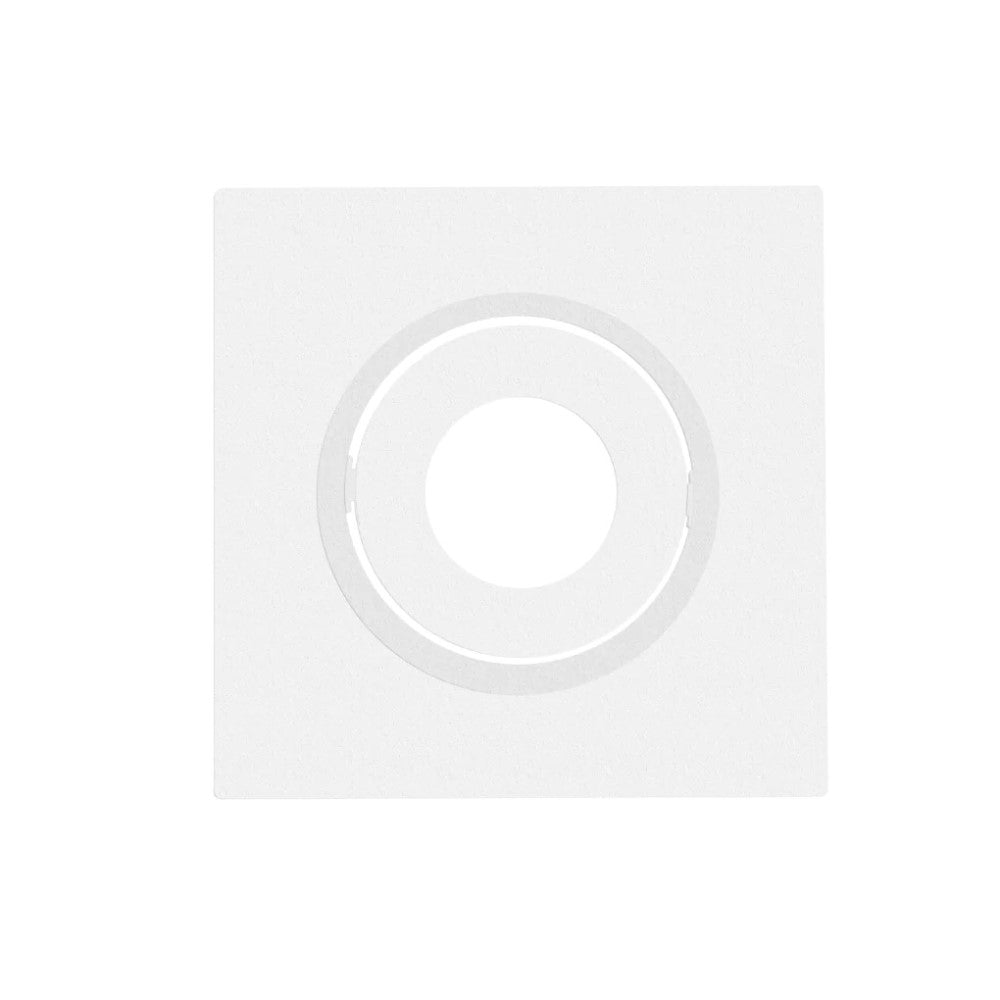 DIFUSOR CUADRADO BLANCO P/LAMP TIPO MR11 (COMPATIBLE CON BOTE INTEFRAL DE 8.5 CM) CON CONECTOR