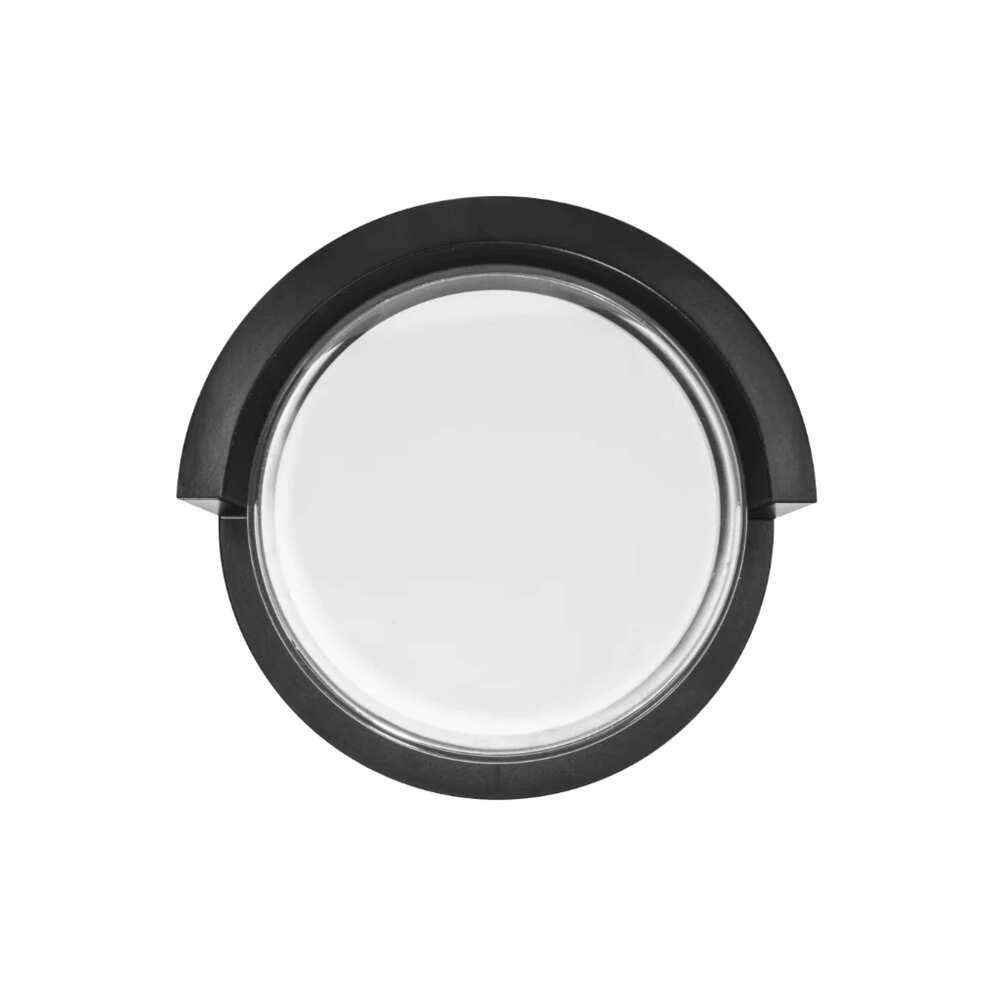 LUMINARIO PARED LED BLANCO CALIDO 7W CILINDRO SALIDA LUZ DIRECTA FRONTAL SOBREPONER NEGRO 100-240VCA IP54