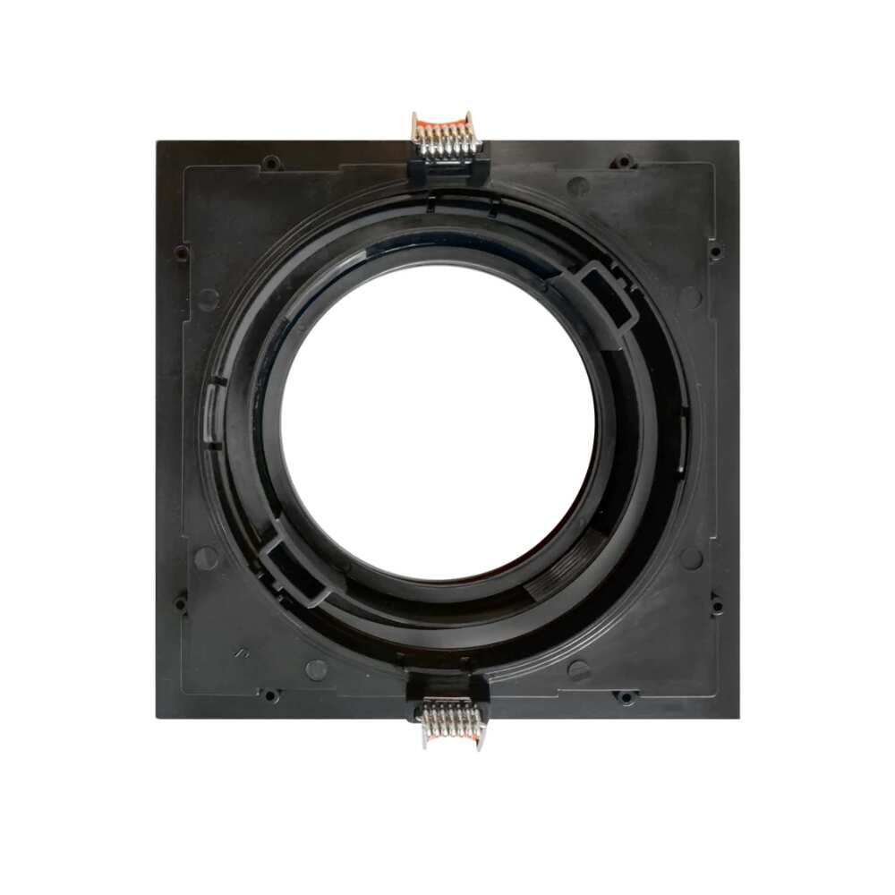 DIFUSOR PARA LAMPARA TIPO PAR30 CUADRADO DIRIGIBLE NEGRO CON BASE E27