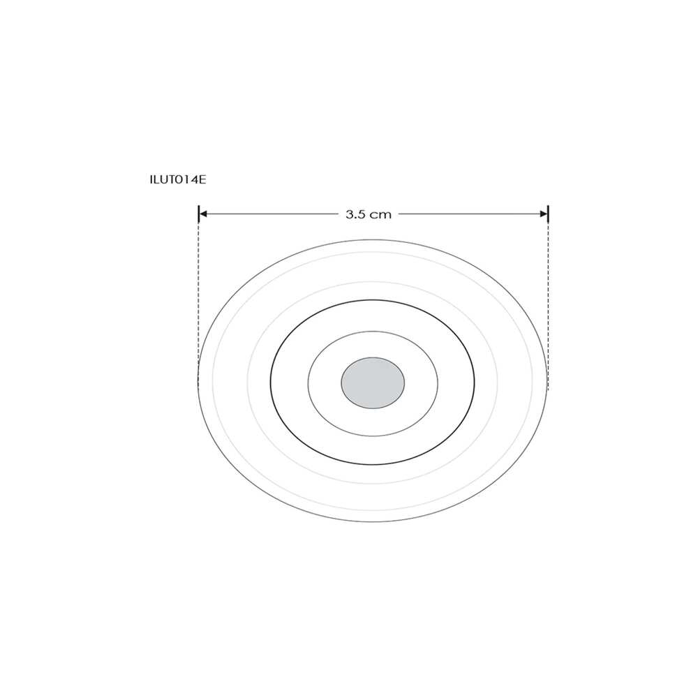 DOWNLIGHT DIR.LED 2.5W BCALIDO 85-265V ILUMILEDS
