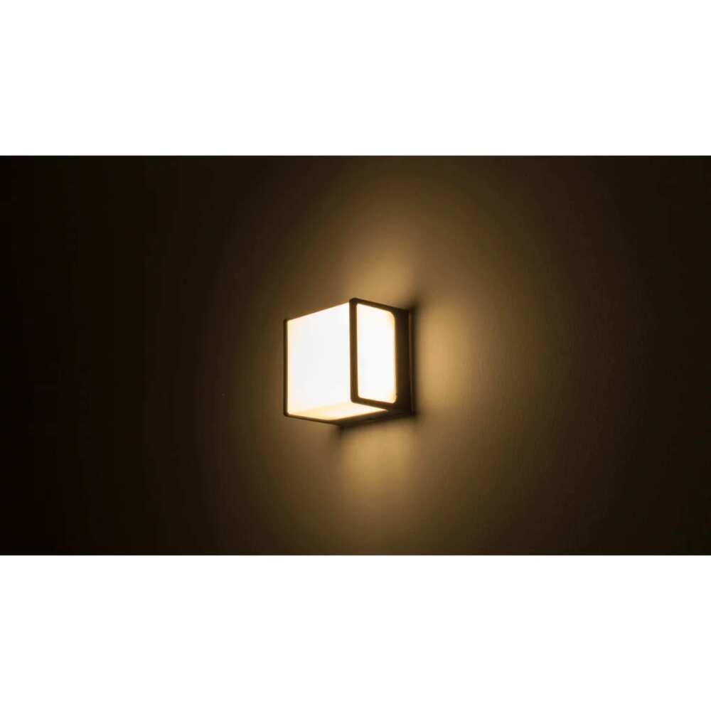 ARBOTANTE CUBO BLANCO LED BC 8W IP65 ILUMILEDS
