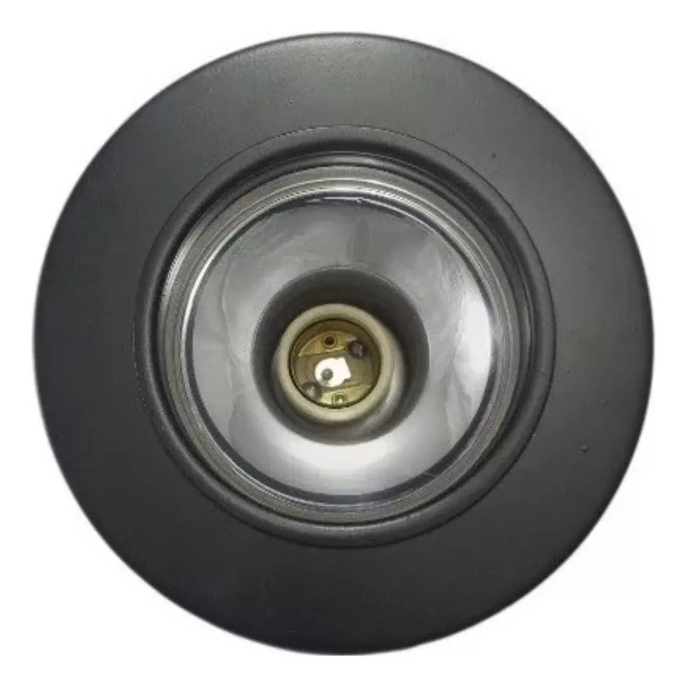 CAMPANA REFLEC. COLOR 1402-N NEGRO P/BOTE INT. O FALSO PLAFON CR-60