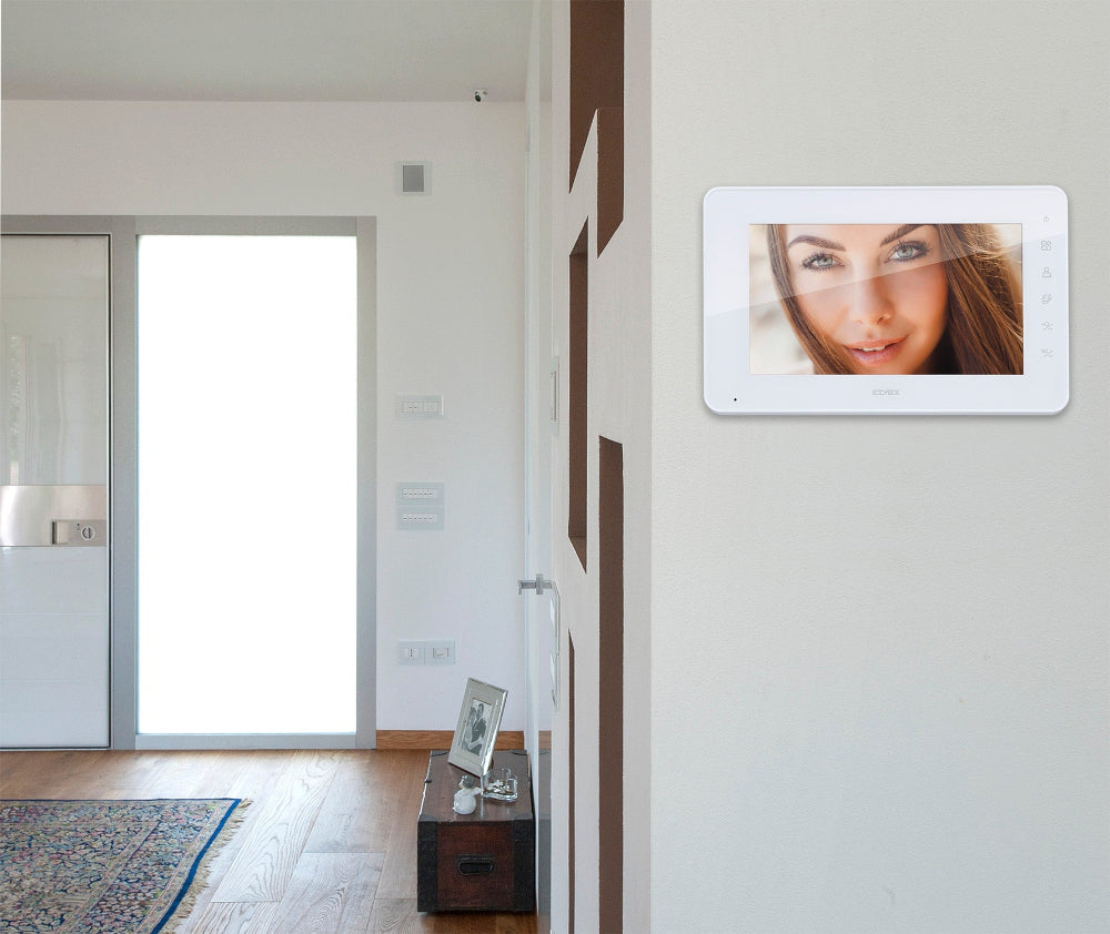 KIT VIDEOPORTERO MONOFAMILIAR LCD 7" COLOR 100MTS. MAX. ELVOX INDOOR ENTRY VIMAR