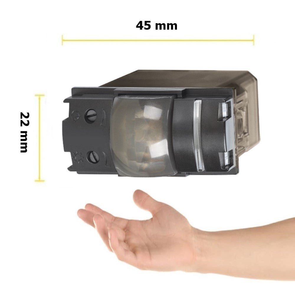 DETECTOR DE MOVIMIENTO POR RAYOS INFR. CONEXION 3 HILOS1MOD 127V LIVING NOW