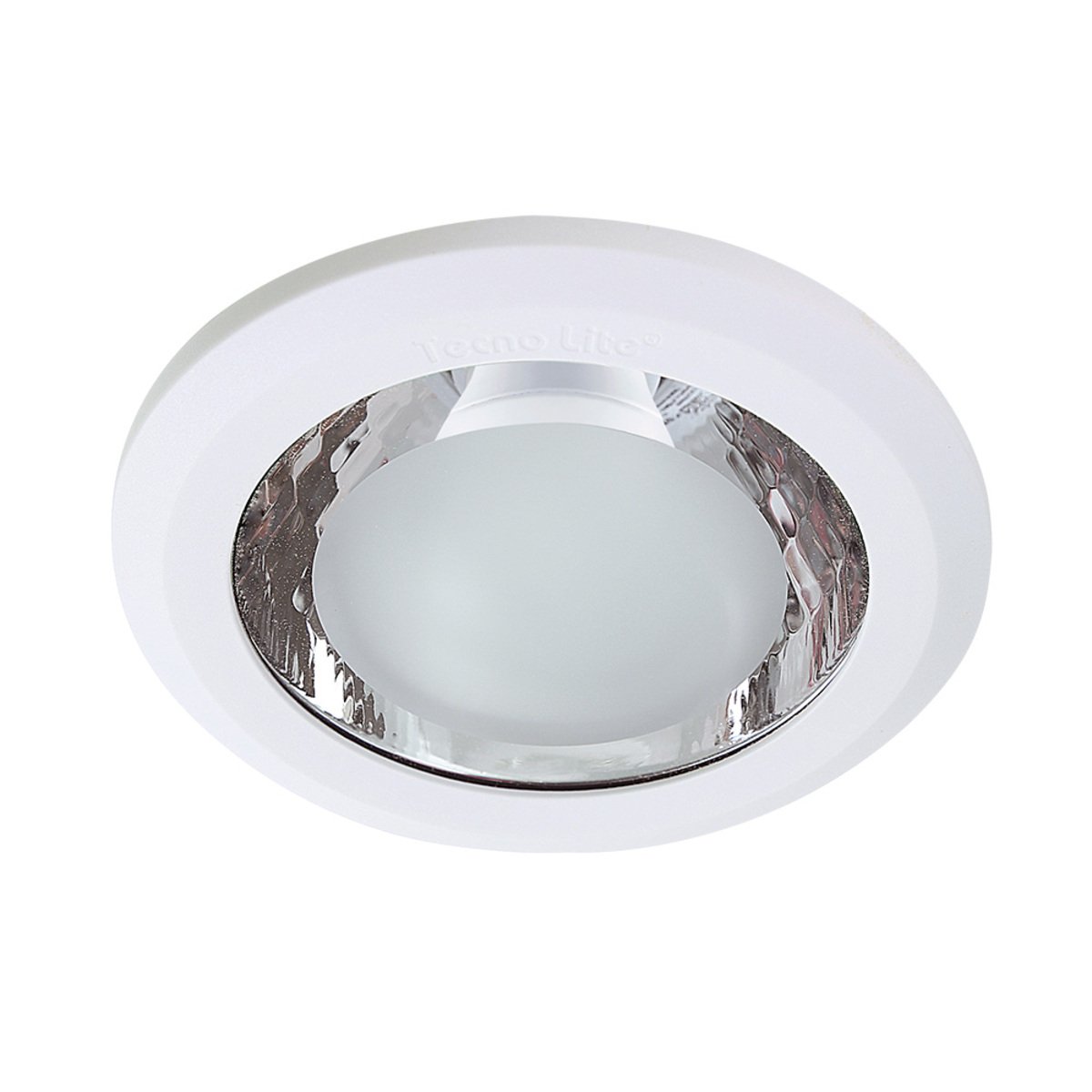 KIT DE 3 INTERIORES EMPOTRADO DE LED 8.5 W 6500K LUZ DE DIA 8000 LUMENES OLMO COLOR BLANCO TECNOLITE