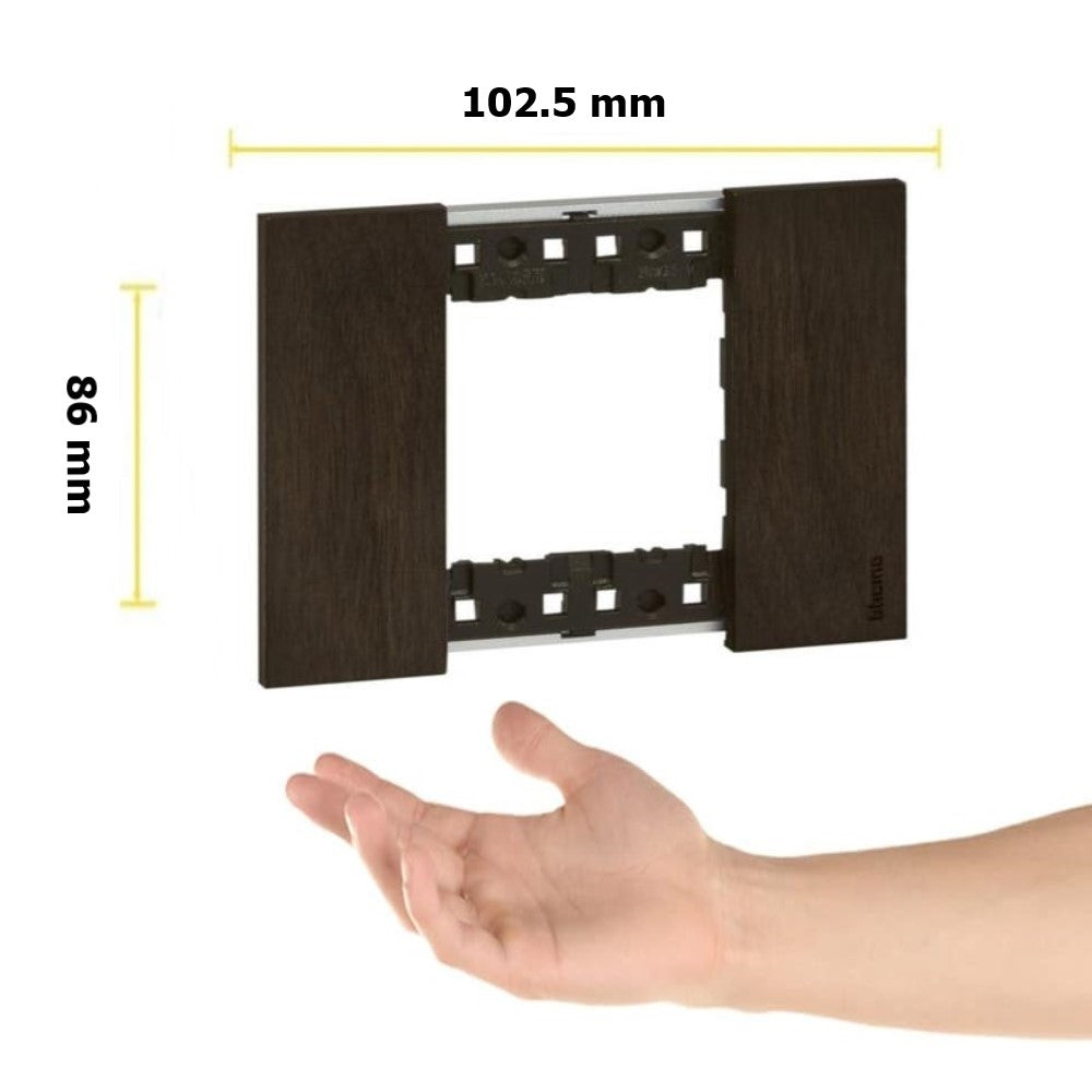 PLACA MADERA DE NOGAL 2 MOD LIVING NOW