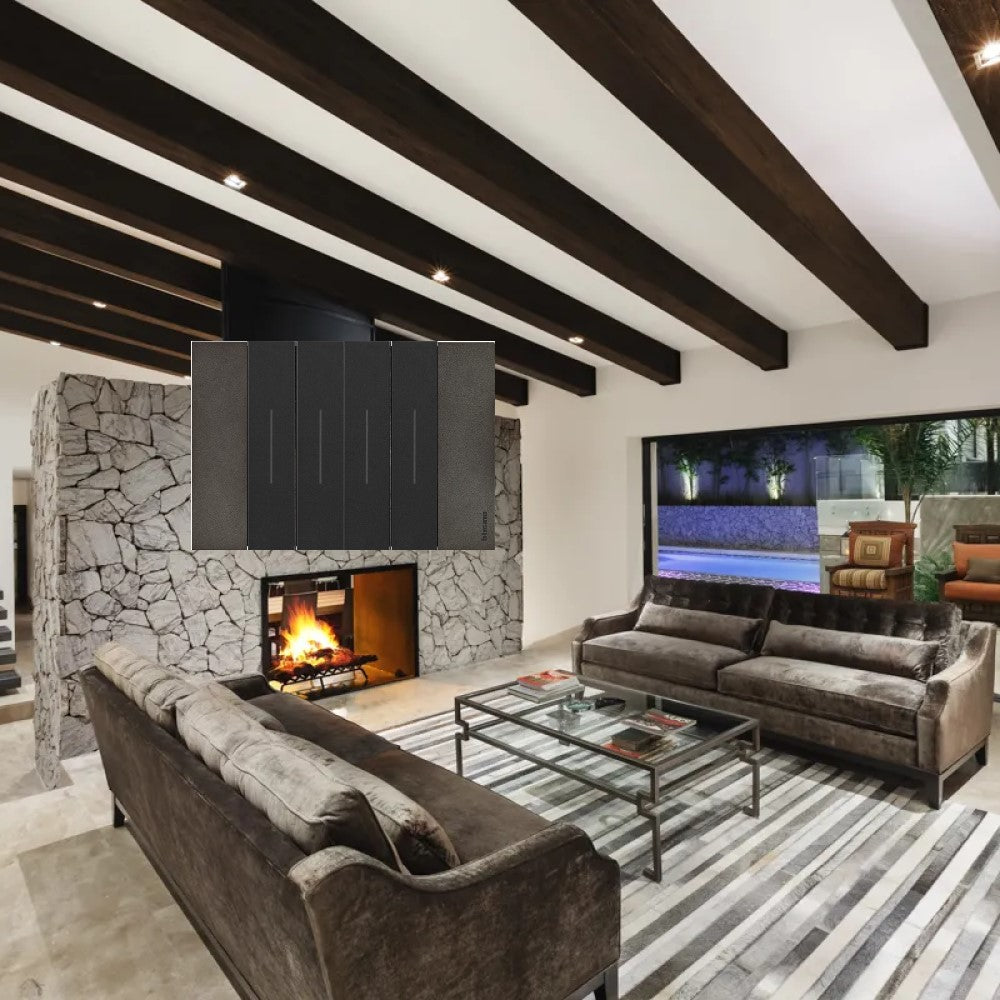 PLACA METALICA COLOR SPACE 4 MODULOS LIVING NOW