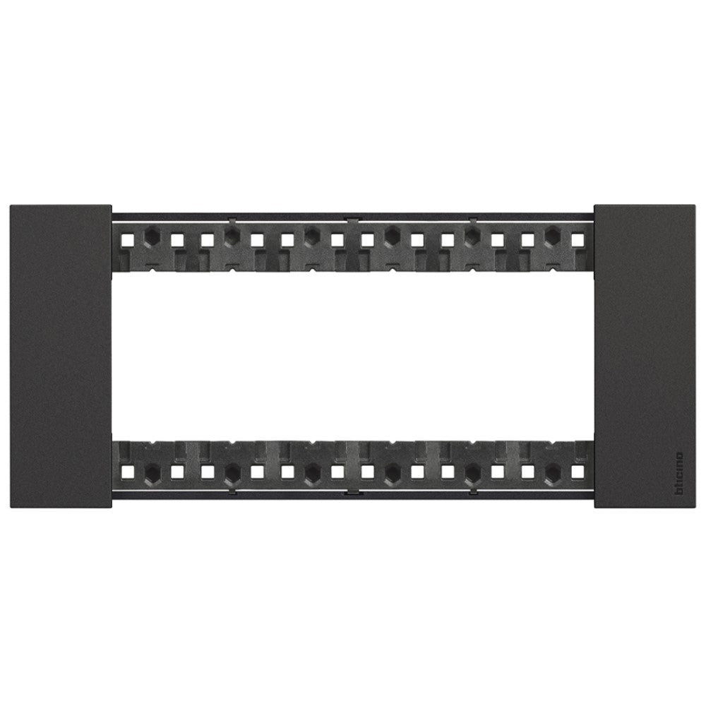 PLACA COLOR NEGRO 6 MOD