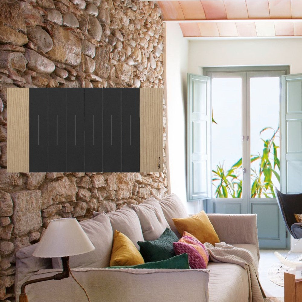 PLACA MADERA DE ROBLE 6 MOD. LIVING NOW