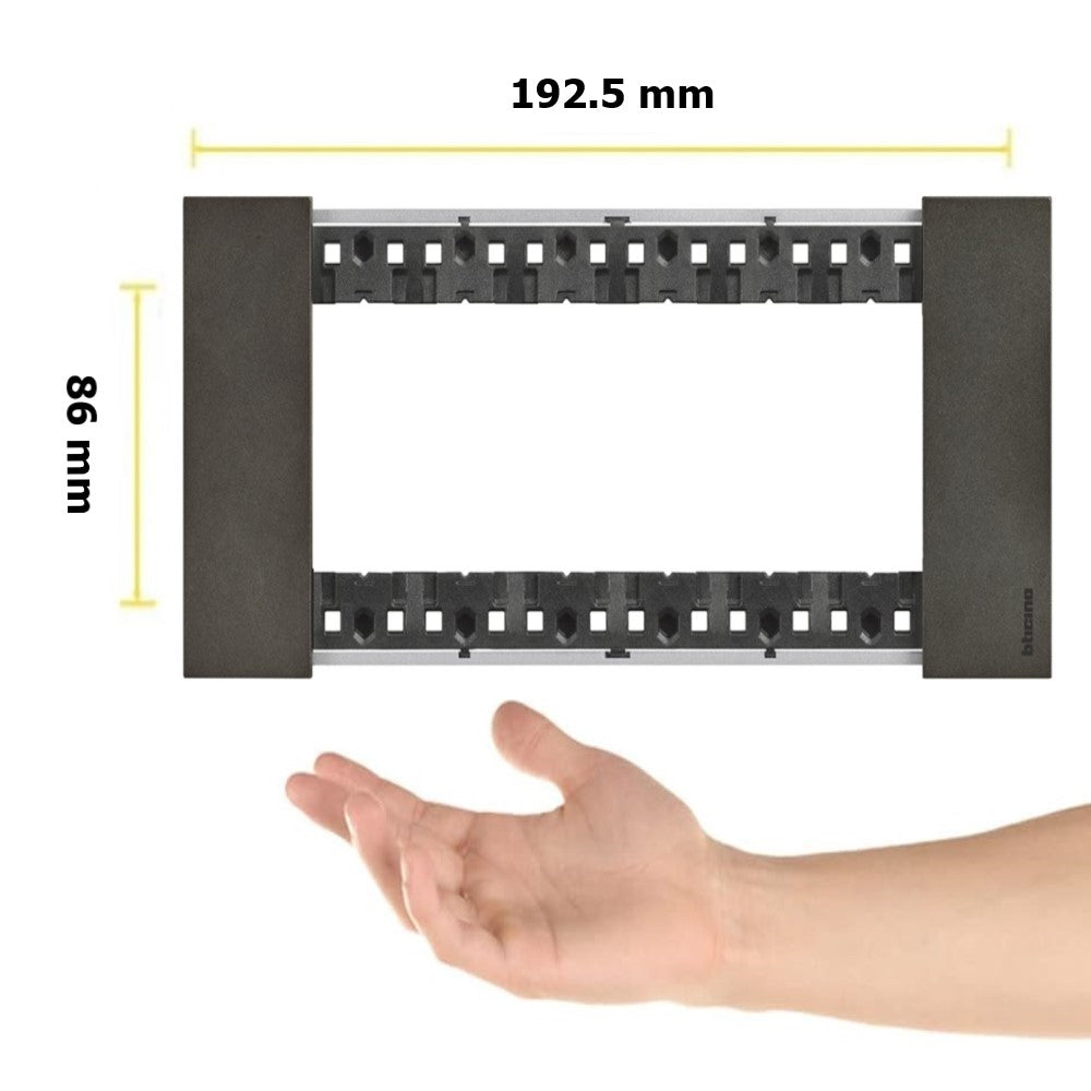 PLACA METALICA COLOR SPACE 6 MODULOS LIVING NOW