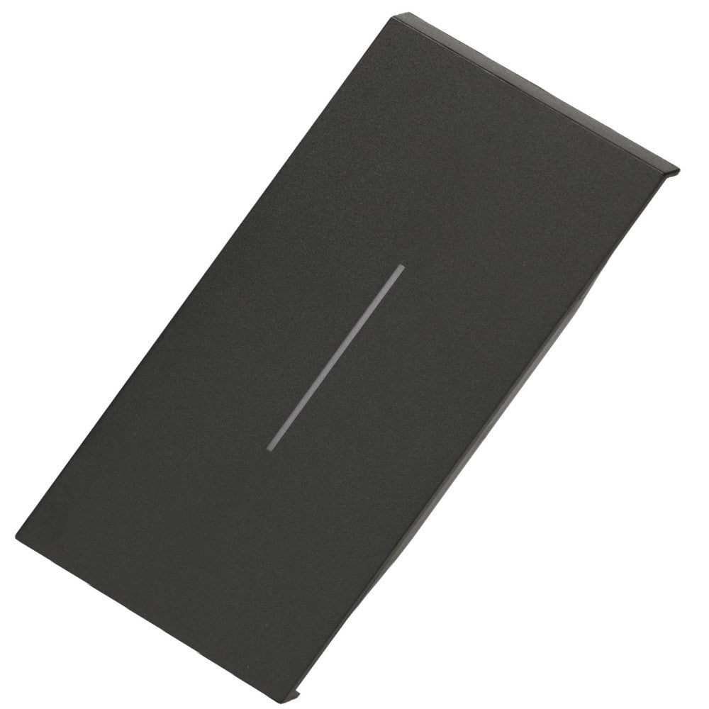 CUBRETECLA INTERRUPTOR 2 MODULOS COLOR NEGRO LIVING NOW