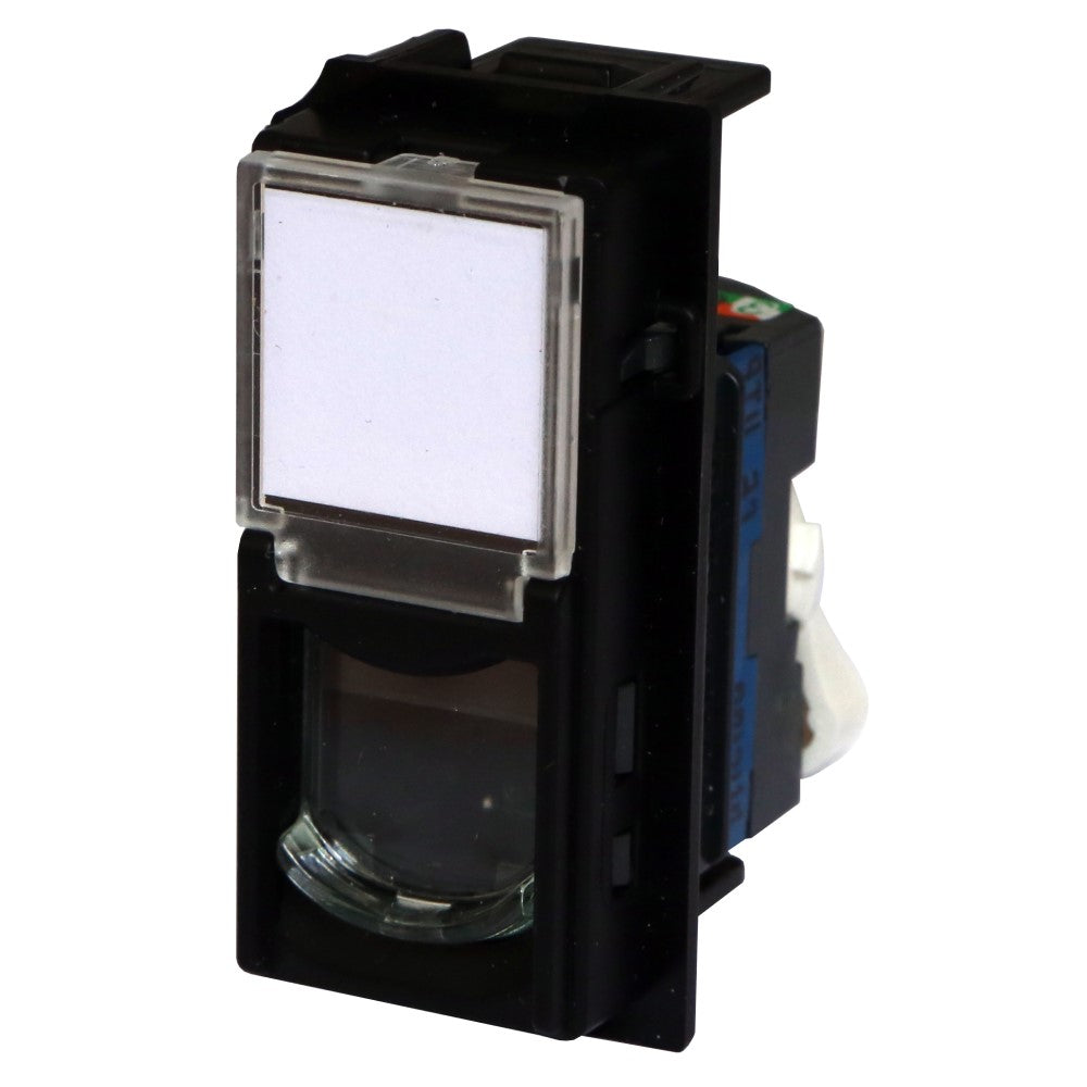 CONECTOR RJ45 UTP CAT6 1 MOD NEGRO LIVING NOW
