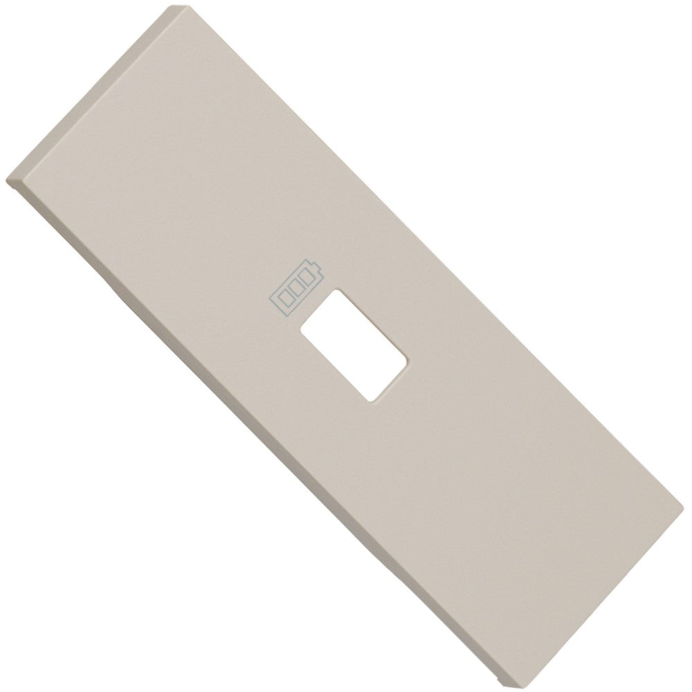 CUBRETECLA CARGADOR USB 1 MODULO COLOR ARENA MCA LIVING NOW