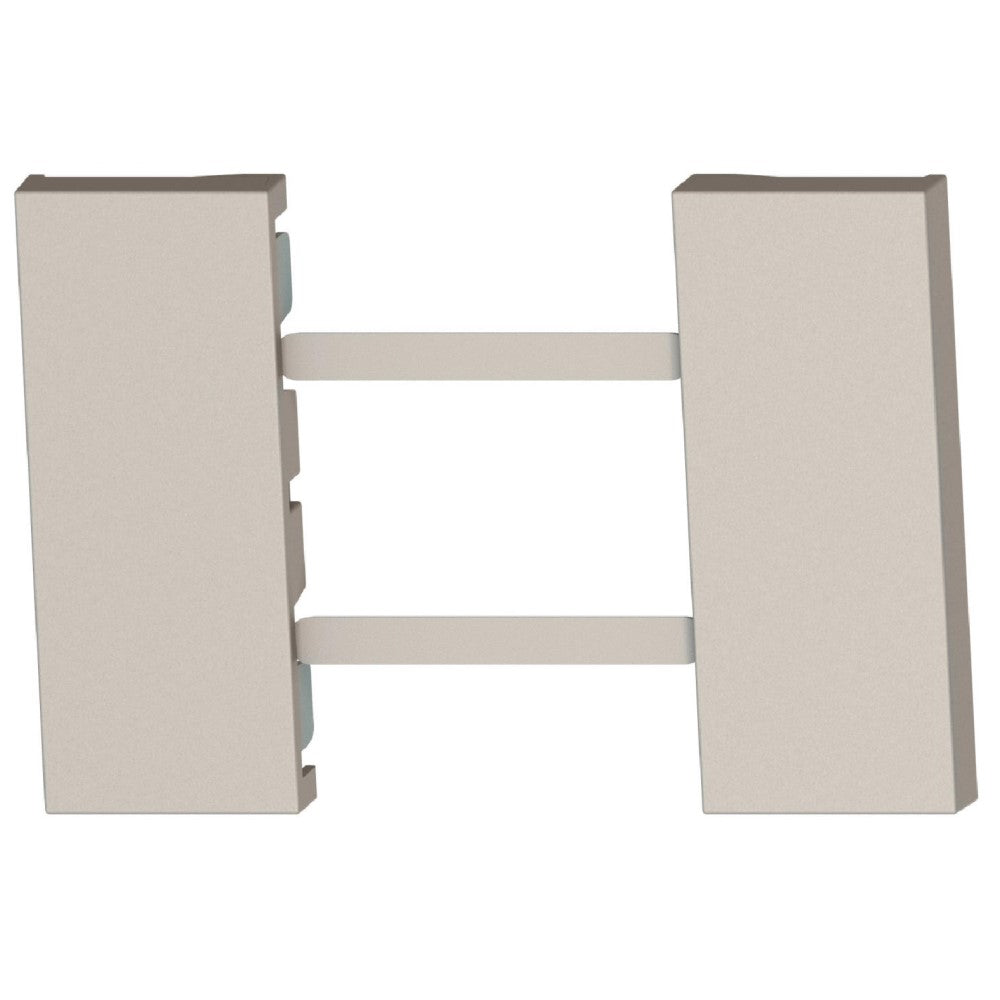 CUBRETECLA TOMACORRIENTE DUPLEX 3 MODULO COLOR ARENA MCA LIVING NOW