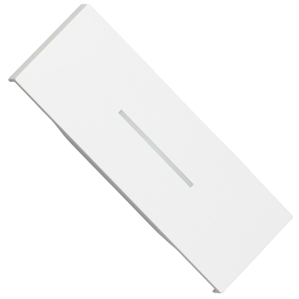 CUBRE TECLA INTERRUPTOR 1 MOD. BLANCO LIVING NOW