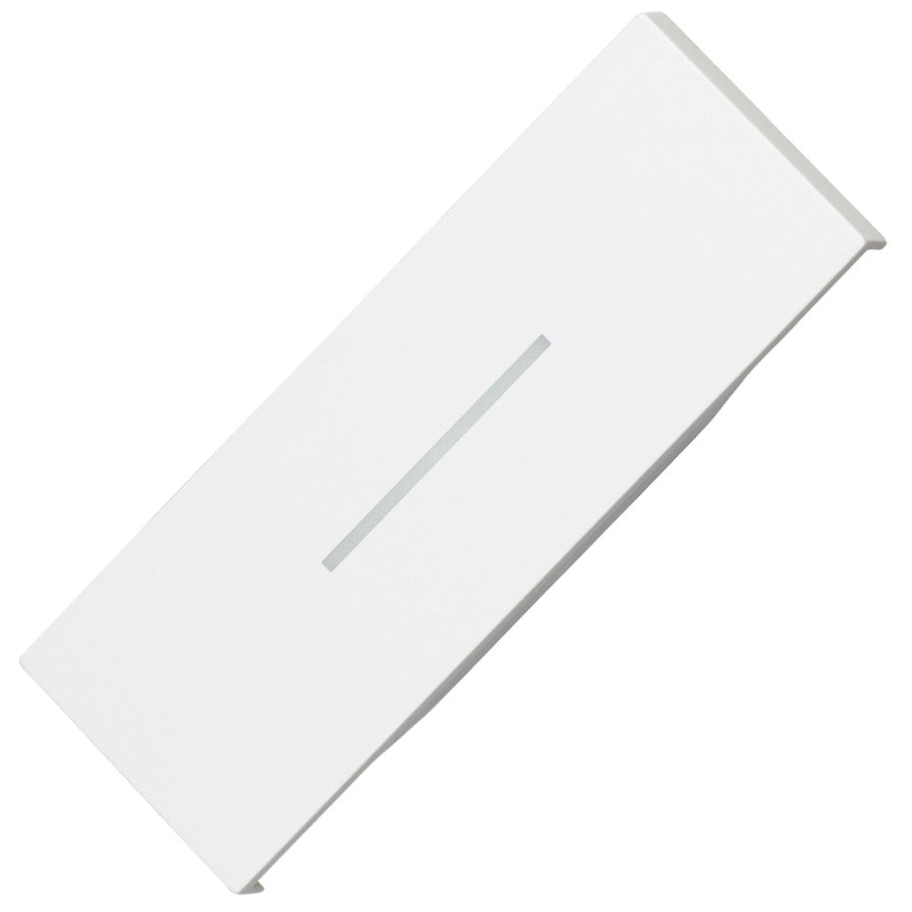 CUBRE TECLA INTERRUPTOR 1 MOD. BLANCO LIVING NOW