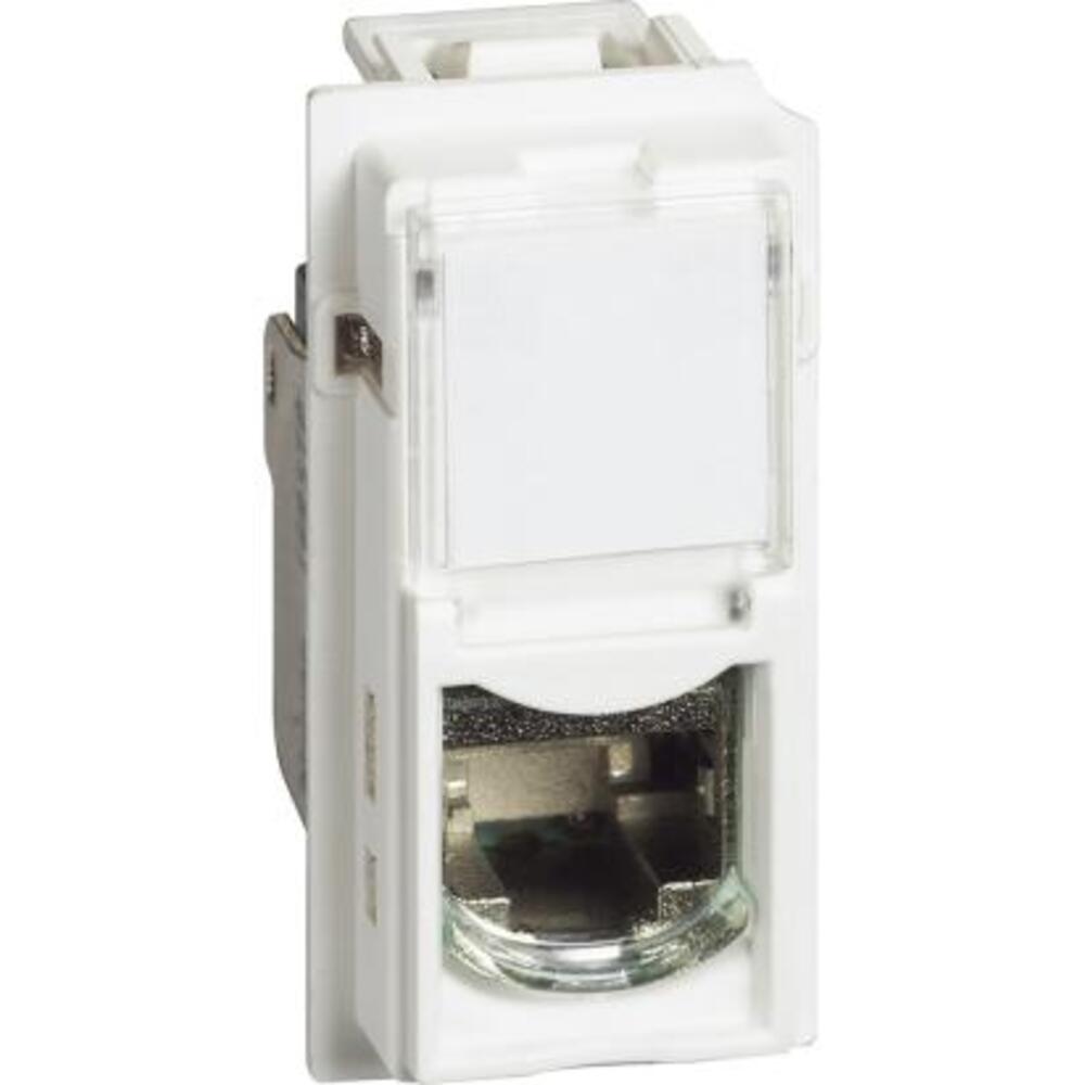 CONECTOR RJ45 UTP 1 MOD. TOOLLESS CAT. 6A BLANCO LIVING NOW