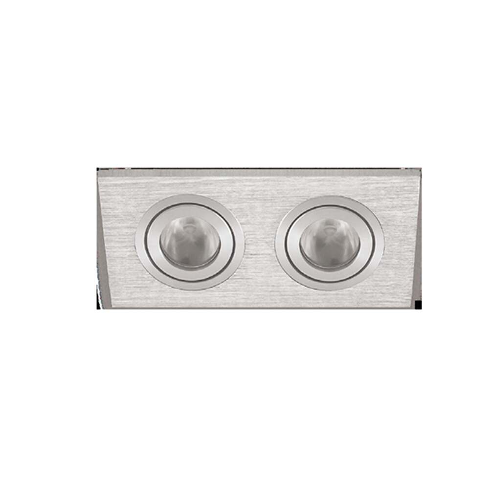 DOWNLIGHT LED EMPOTRAR FLASH II PLANO 6W/100-240V. ANODIZADO 4000K LUZ NEUTRA ELECTROMAG