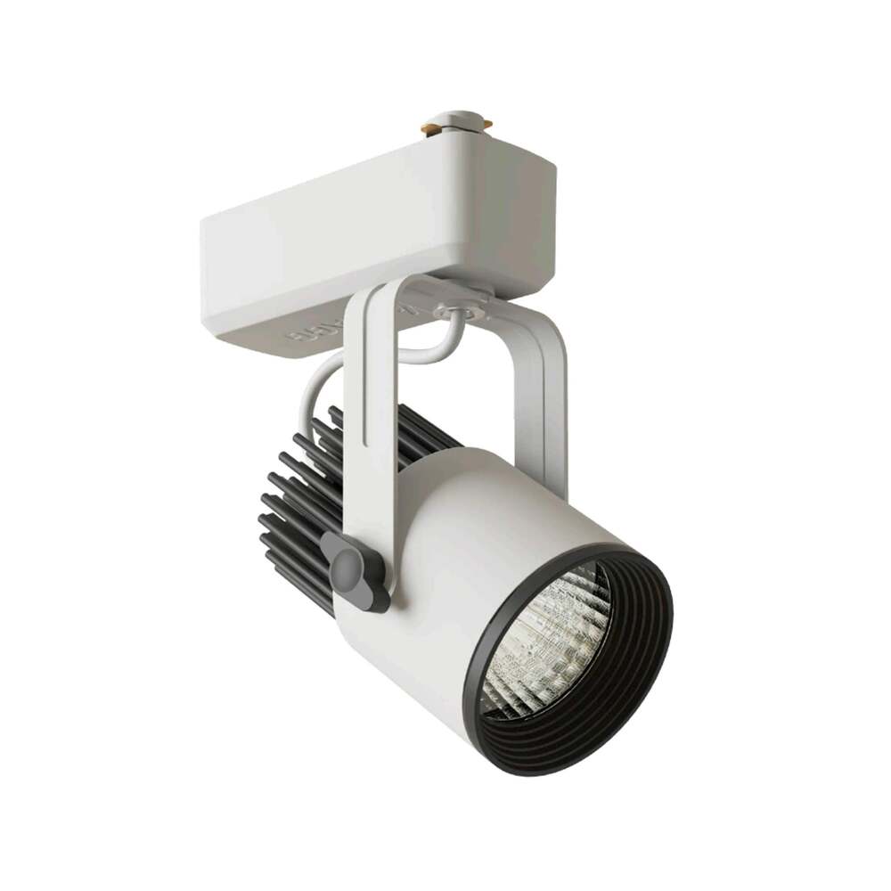 LUMINARIO LED RIEL 12W/100-305V. 24 C12-R BLANCO 4000K LUZ NEUTRA ELECTROMAG