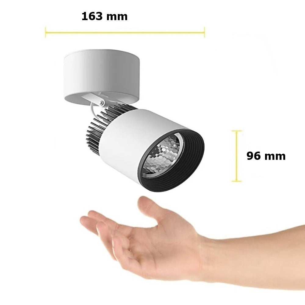 PROYECTOR SOBREPONER LED C20 S 20W 100-305V 45 30K BLANCO MCA ELECTROMAG