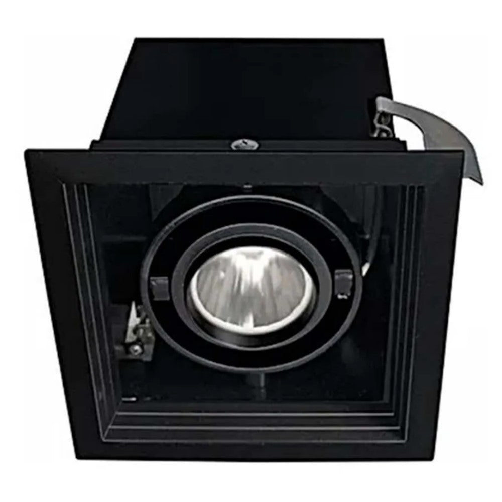 LUMIN. DIRIGIBLE T/ DOWNLIGHT EMP. 25 ANGULO APER. 16W/100-305V 3000K NEGRO