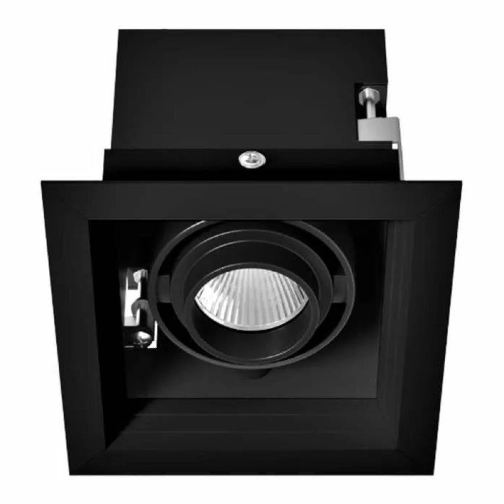 LUMIN. DIRIGIBLE T/ DOWNLIGHT EMP. 25 ANGULO APER. 16W/100-305V 3000K NEGRO