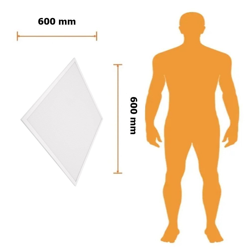 LUM TIPO GABINETE EMPOTRAR CUBIC SOFT LED 60X60 B 30W F 100-240V 4000K B MCA ELECTROMAG