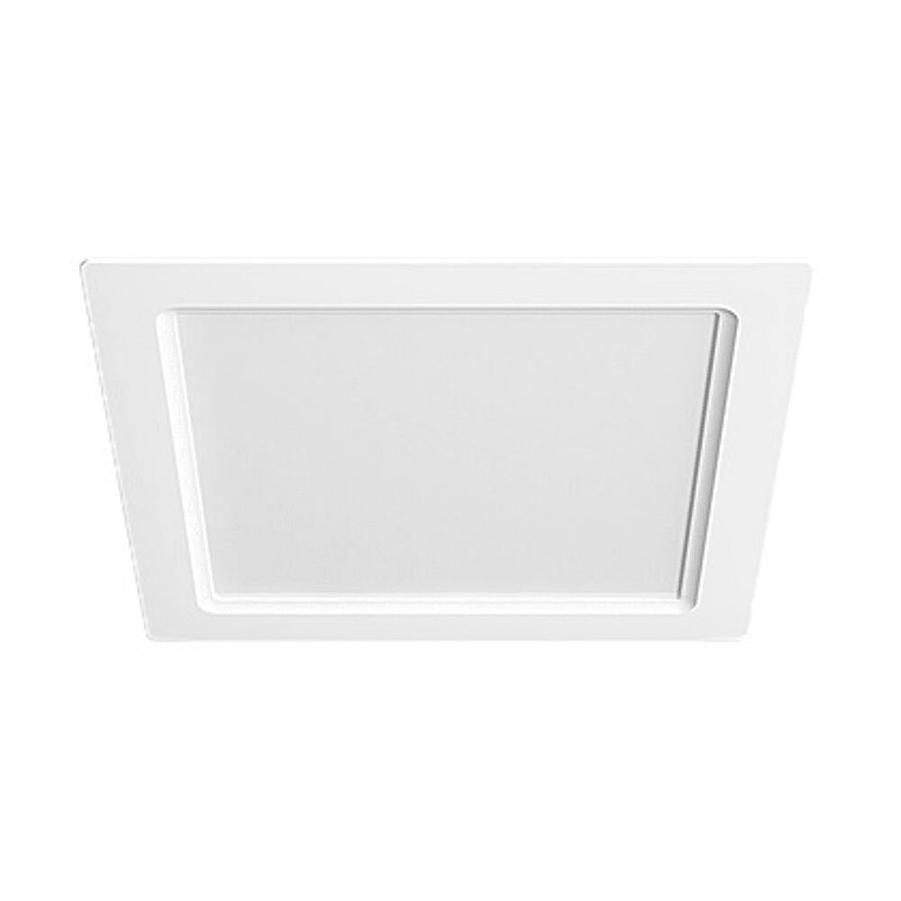 LUMINARIO LED DOWNLIGHT LUNA FLAT SQ 18 STD 18W/100-305V. BLANCO 4000K LUZ NEUTRA ELECTROMAG