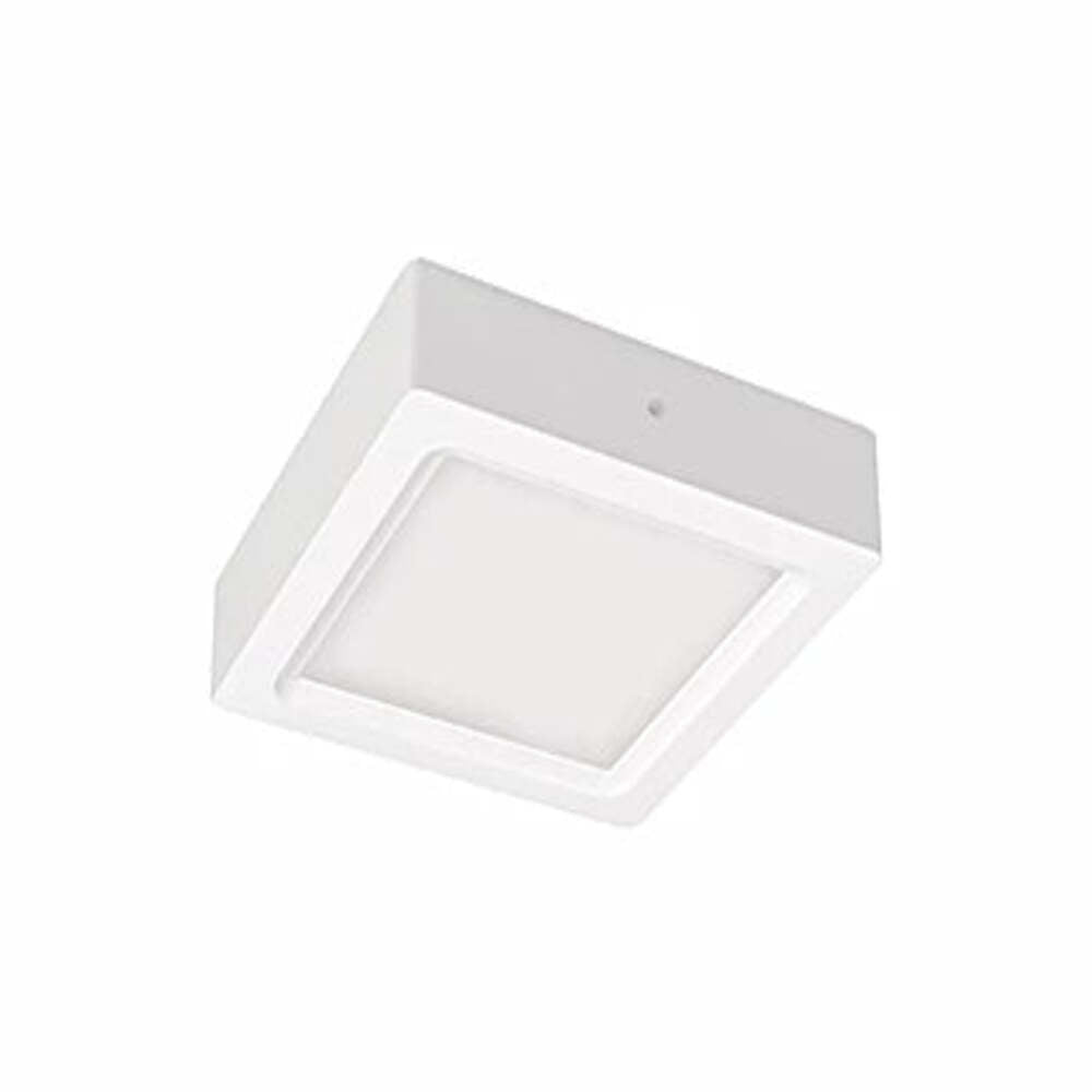LUMINARIO LED DOWNLIGHT LUNA FLAT SQ 13 S 9W/100-305V. BLANCO 3000K LUZ CALIDA ELECTROMAG