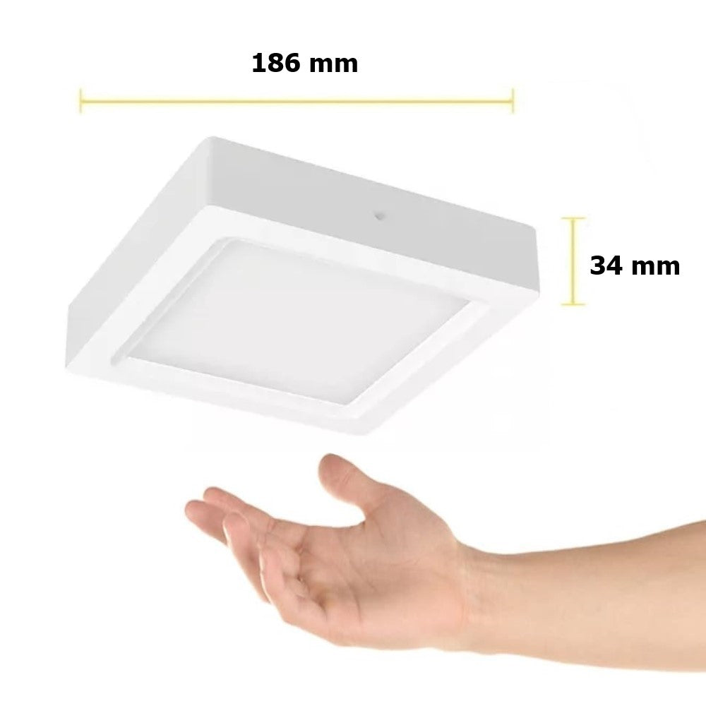 SQ 13 FLAT SOBREPONER 13 W 100-305 V AFP 60K BC