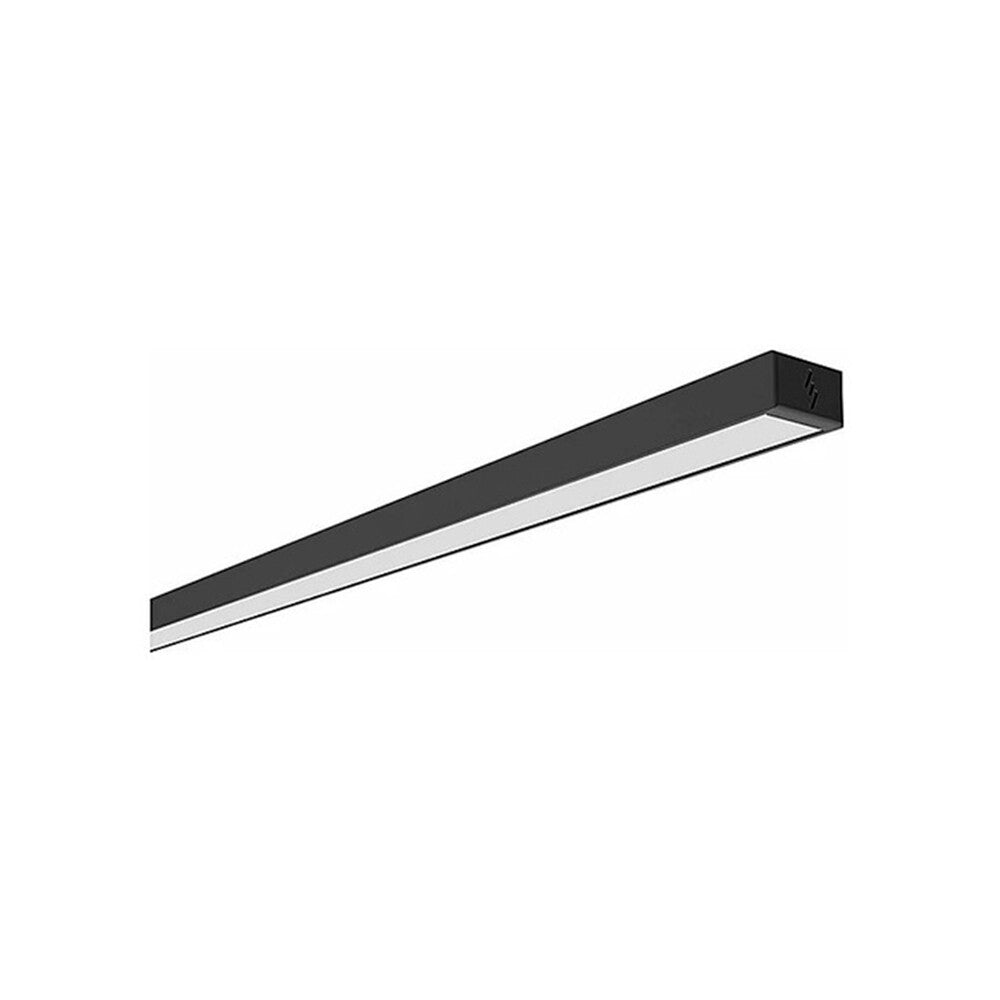 LUMINARIO LED SERIE II BL FLAT 6W/100-140V. 900MM. NEGRO 3000K LUZ CALIDA ELECTROMAG