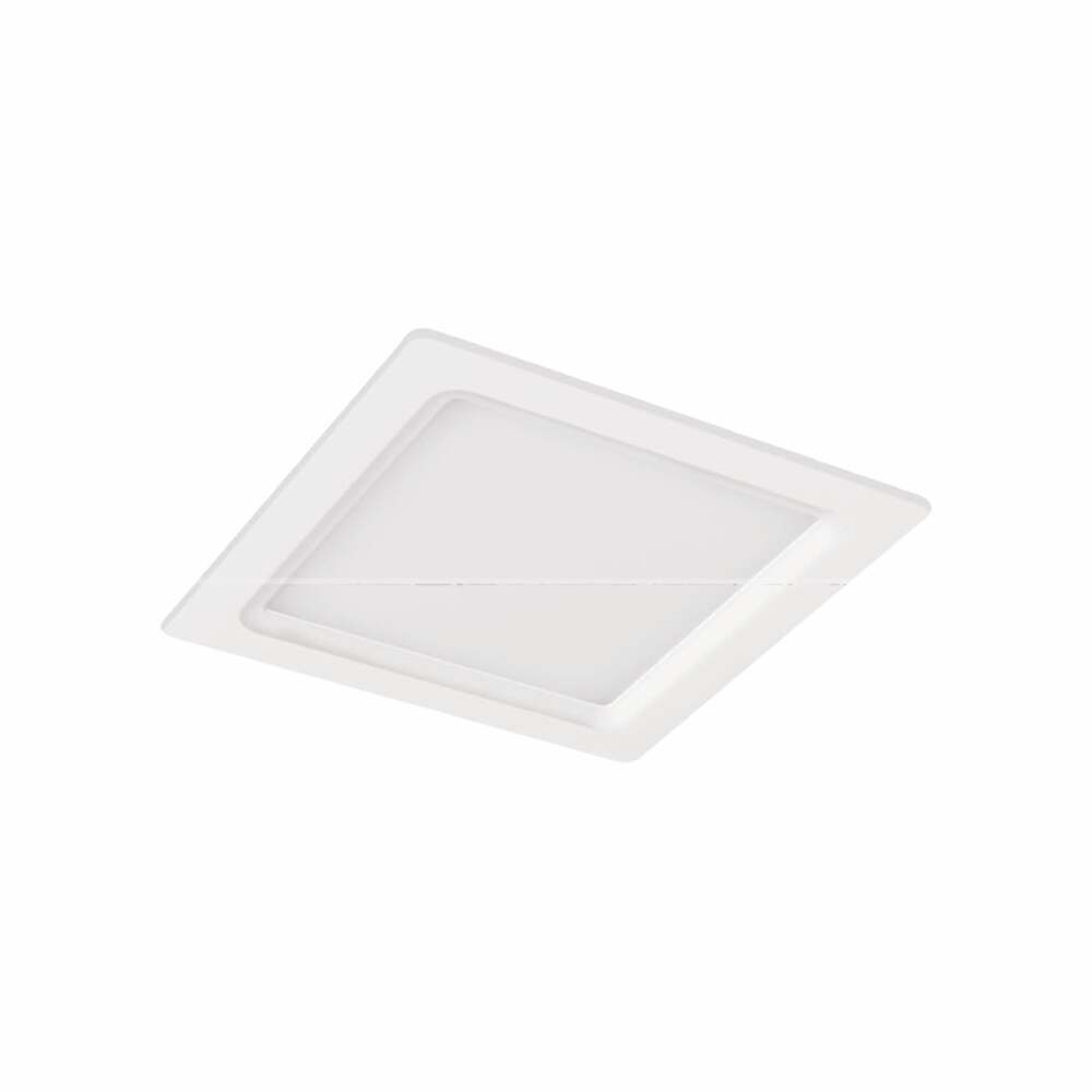 LUMINARIA SQ 9 FLAT BASICO 9W/90-140V. BFP LUZ NEUTRA 3000K. BLANCO