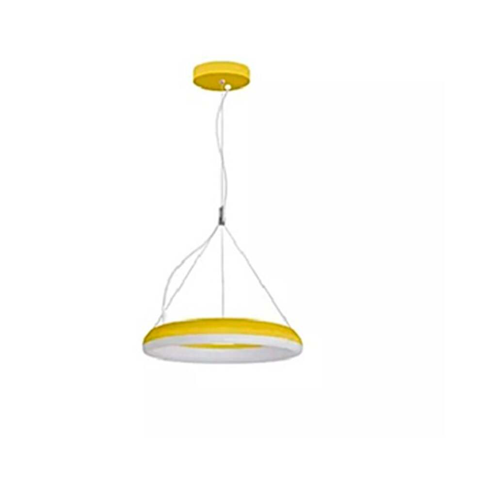 LUMINARIO LED SUSPENDIDO DONNA 40 27W/100-140V. AMARILLO SOFT 4000K LUZ NEUTRA ELECTROMAG