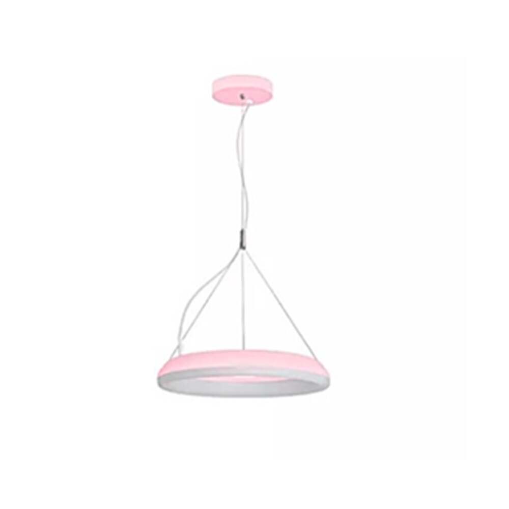 LUMINARIO LED SUSPENDIDO DONNA 40 27W/100-140V. ROSA SOFT 4000K LUZ NEUTRA ELECTROMAG