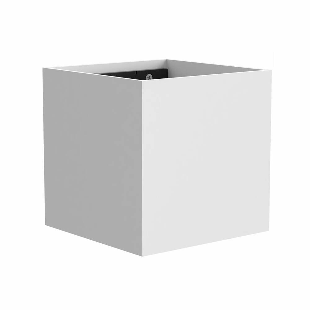 LUMINARIO LED SOBREPONER MURO APLIQUE CUBO A8 5W/100-240V. BLANCO 3000K LUZ CALIDA ELECTROMAG