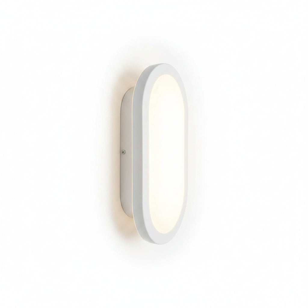 LUMINARIO DECORATIVO ECLIPSE OVAL LED 18 13W/100-240V. BLANCO 3000K LUZ CALIDA ELECTROMAG