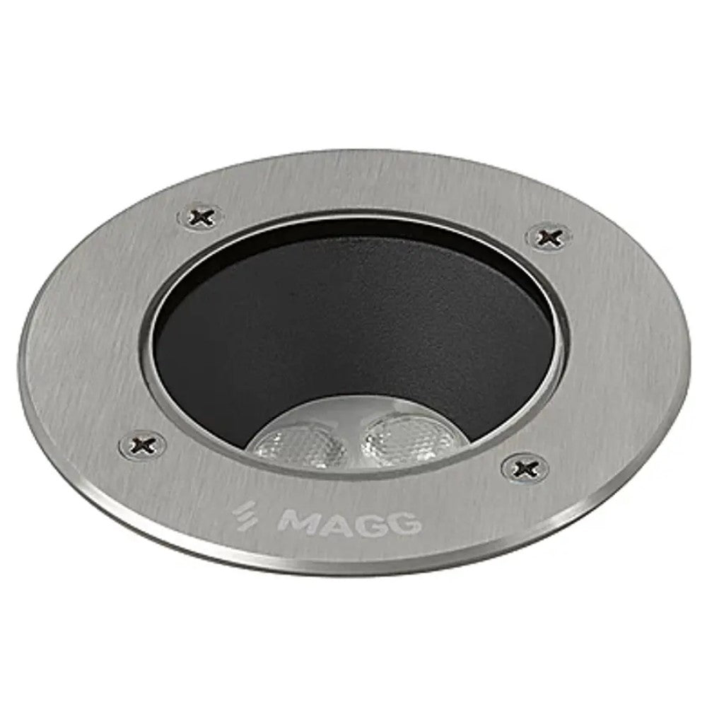 LUMINARIO EP LED 120 8W 100-305V BFO 18" 27000K COLOR GRIS